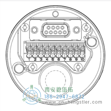 AX65-SSI防爆磁性絕對(duì)值編碼器電氣連接SSI- 德國hengstler(亨士樂)編碼器