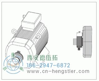 有空心軸的電動(dòng)機(jī)軸編碼器（E9、M9）